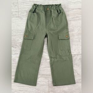 btween Kids Green Cargo Pants